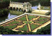 Castello di Chenonceau dall'alto